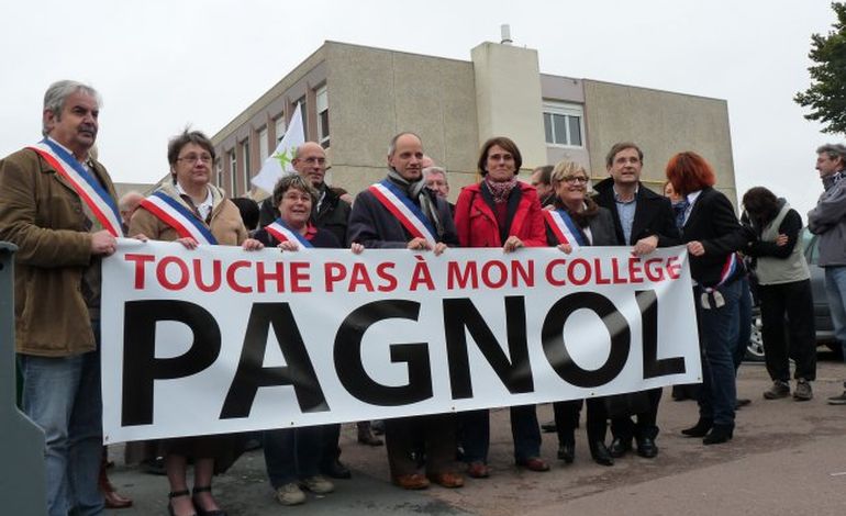 Collège Pagnol à Caen : ils disent non à la fermeture ! (vidéo) 