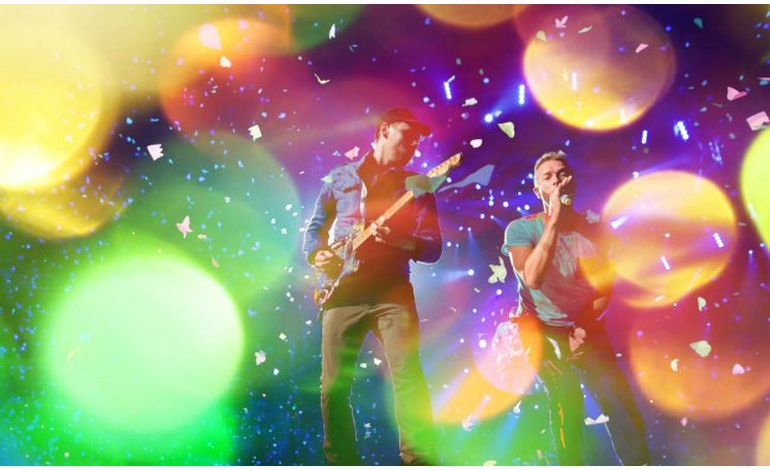 Le nouveau clip live de Coldplay "Paradise"