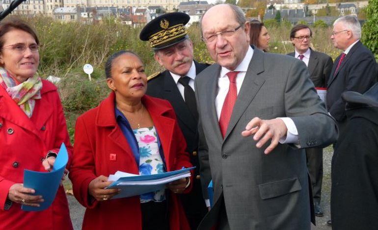 Reconstruire le tribunal de Caen : Christiane Taubira déclare l'état d'urgence