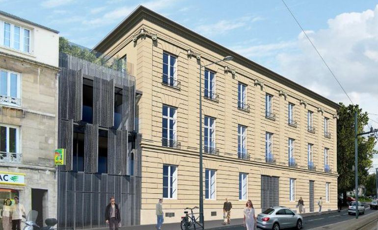  L’ancienne école des Beaux Arts va conserver sa belle façade à Caen
