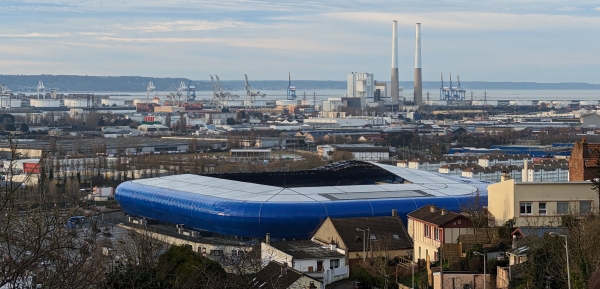 Le Havre. Stade CMA CGM Océane : une enseigne aux couleurs du nouveau partenaire est prévue sur l'enceinte du HAC