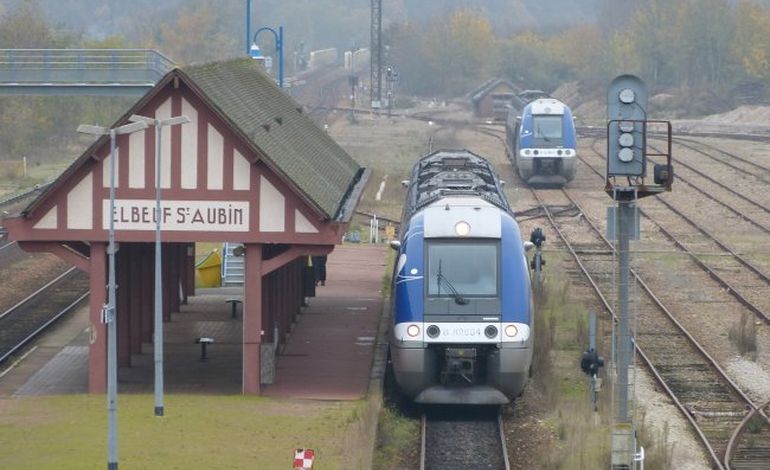 Fin 2014, deux fois plus de trains entre Elbeuf et Rouen