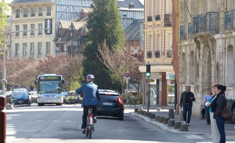 Rouen va créer quinze kilomètres de pistes cyclables