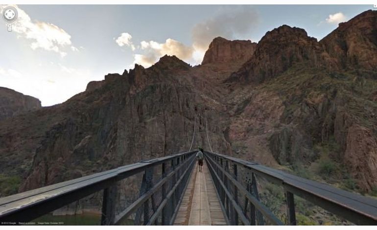 Google Street View plonge les internautes dans le Grand Canyon