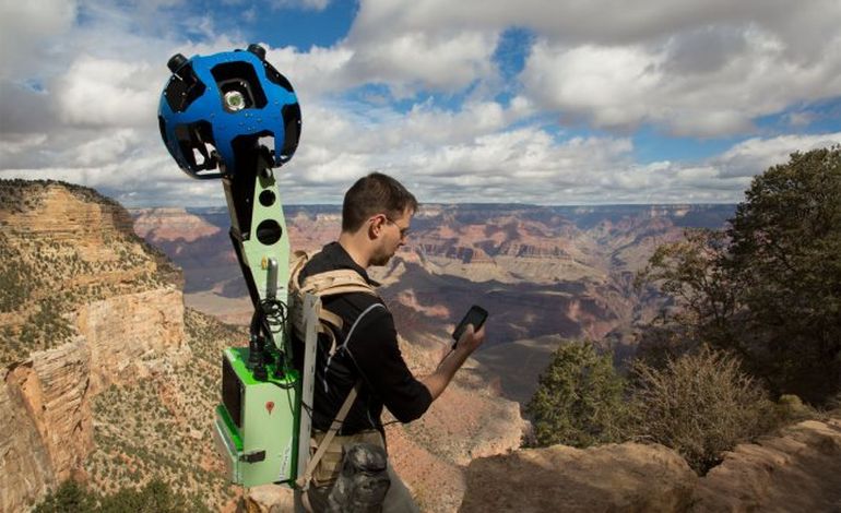 Le Grand Canyon aux yeux de tous avec Street View Trekker
