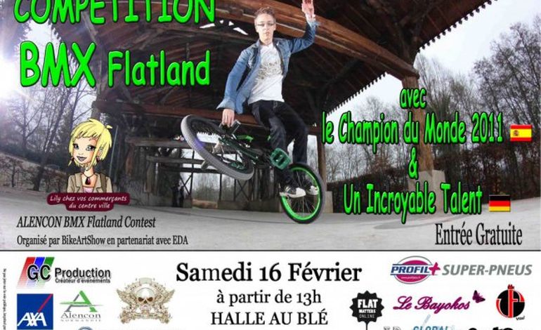 Compétition BMX Flatland Contest à Alençon 