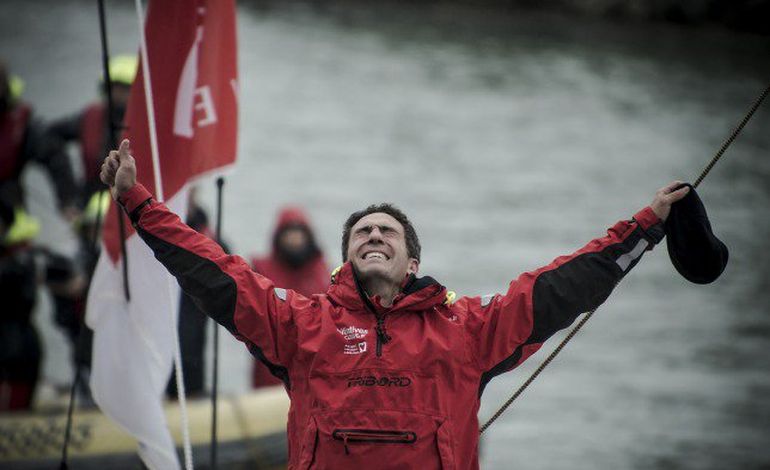 Vendée Globe : Le skipper bas-normand Tanguy de Lamotte est arrivé