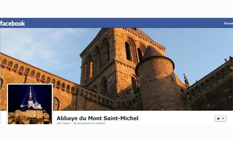 L'abbaye du Mont-Saint-Michel a sa page Facebook