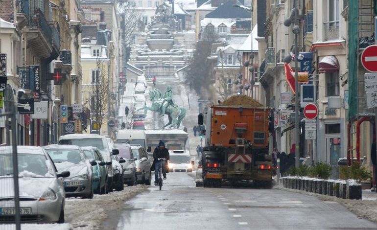 Rouen sous la neige : notre galerie photos