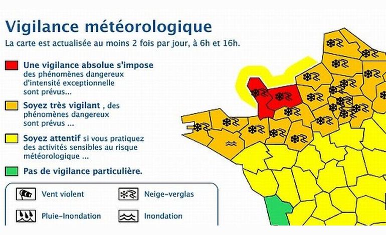 Prévisions météo Basse-Normandie à 15H45 : Interview Météo France