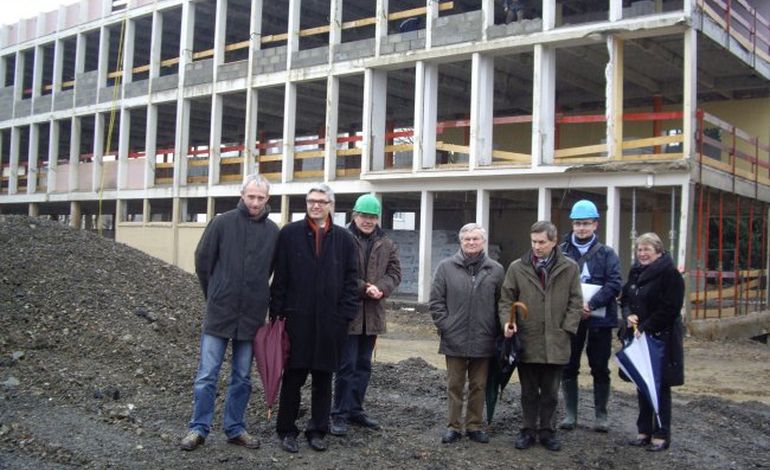 Alençon : la nouvelle école de Courteille en chantier