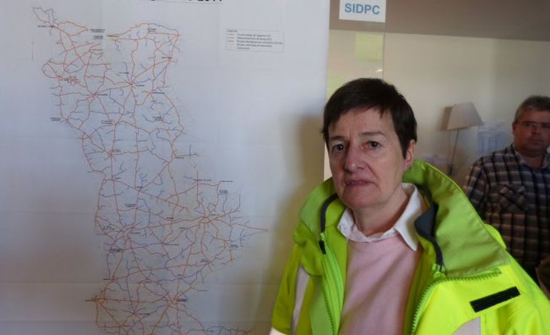 Michelle Bellon la présidente d'ERDF dans la Manche