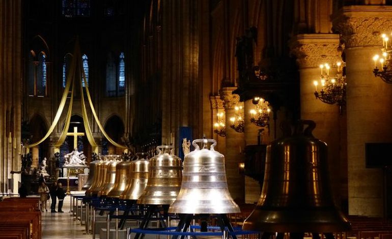 Les cloches "made in normandie" résonnent désormais depuis la cathédrale Notre-Dame de Paris