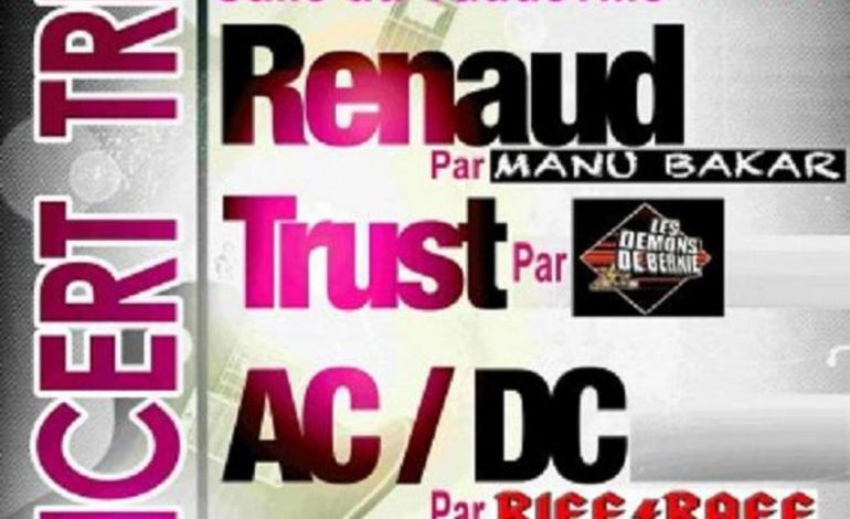 Concert Tribute to Téléphone, Renaud, Trust et AC/DC à Vire