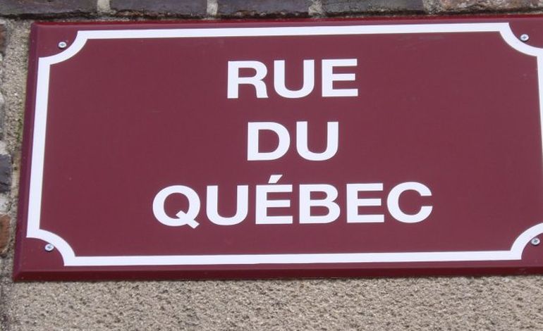 Une rue du Québec à Tourouvre
