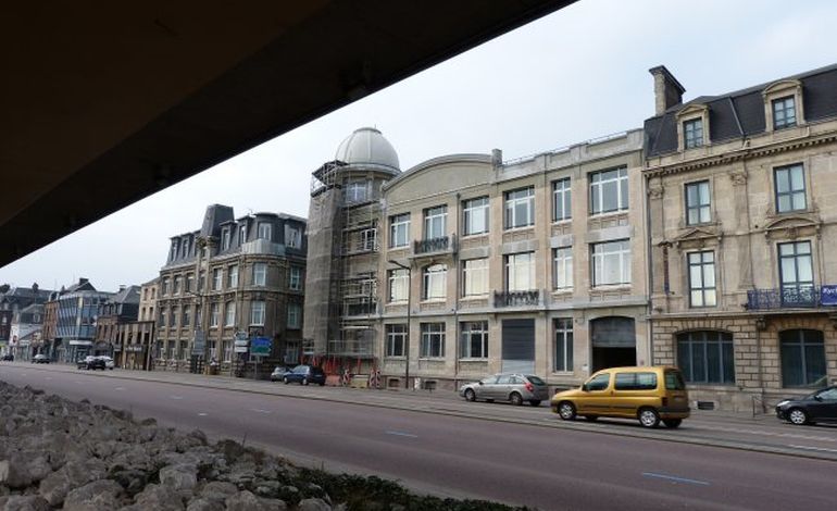 Rouen : ancien repère de nazis, l'immeuble à la tourelle restauré
