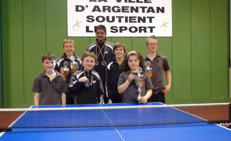 Tennis de table : la Bayard Argentan, n°1 pour les jeunes