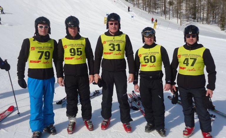Les policiers de Caen 9e au championnat de France de ski alpin