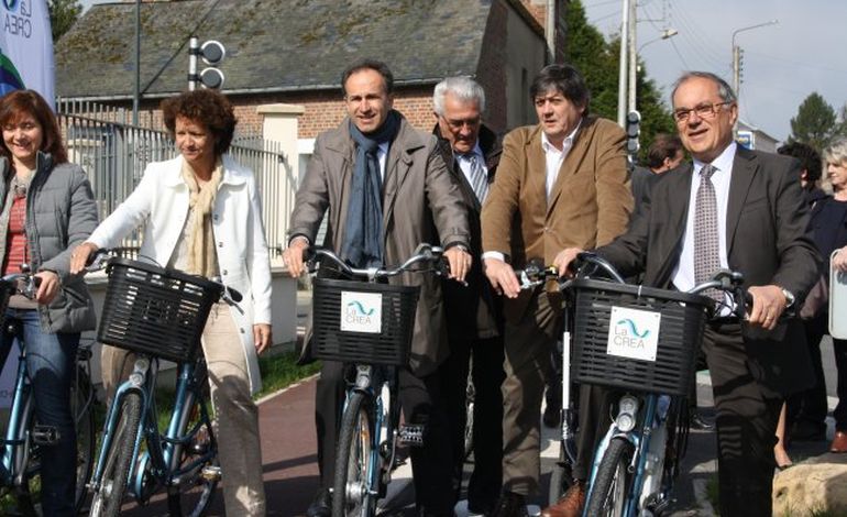 Une nouvelle piste cyclable à Bois-Guillaume-Bihorel