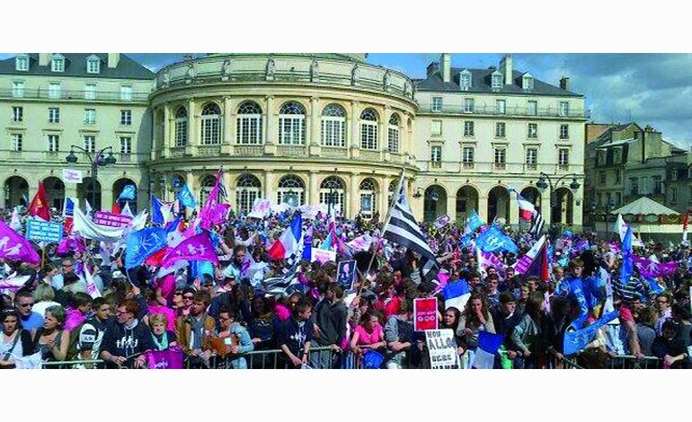 Manif pour tous, les antis mariage gay mobilisés à Rennes