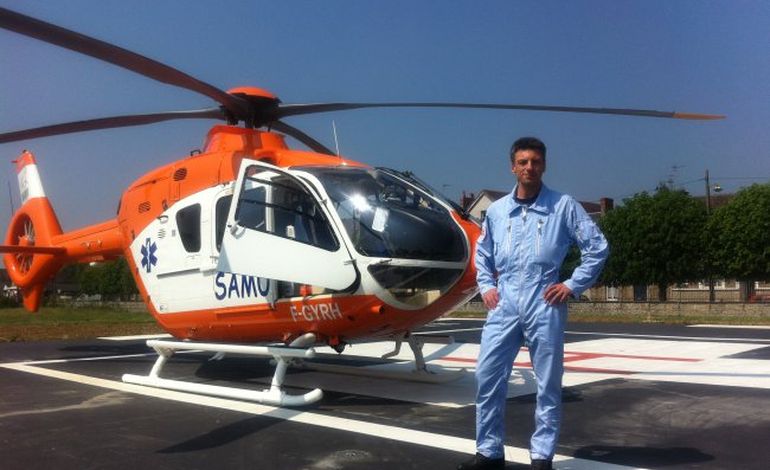 Pilote d'hélicoptère à Caen : “Je dois agir dans l’urgence”