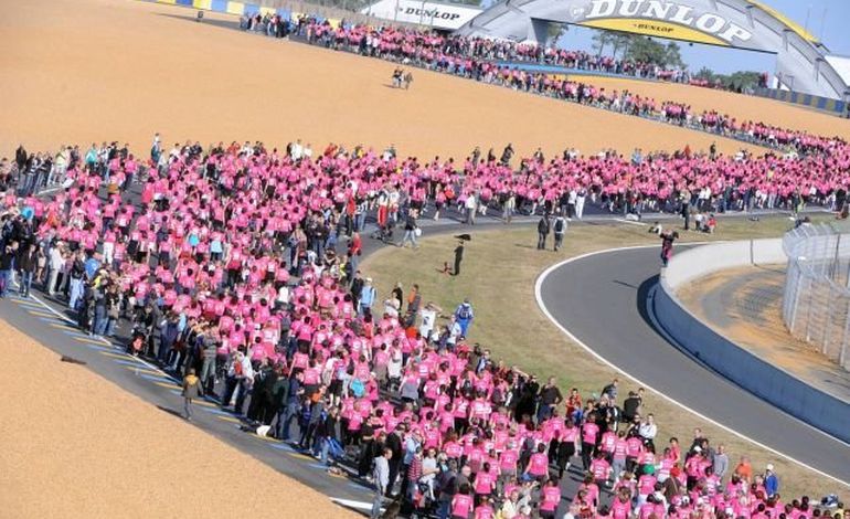 Le circuit des 24h du Mans devient une piste de course pour la bonne cause