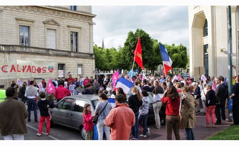 Manif pour tous à Caen : rassemblement de soutien à un militant condamné