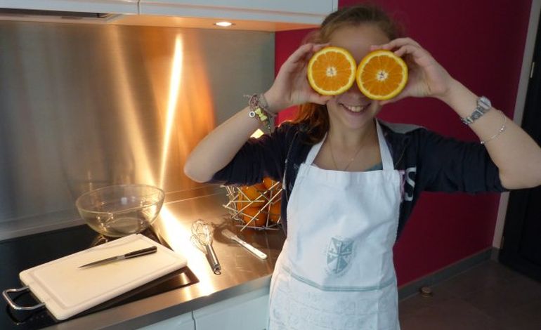 Diane, 10 ans, blogueuse et critique culinaire