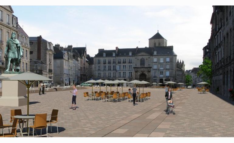 Caen : la place Saint-Sauveur rhabillée