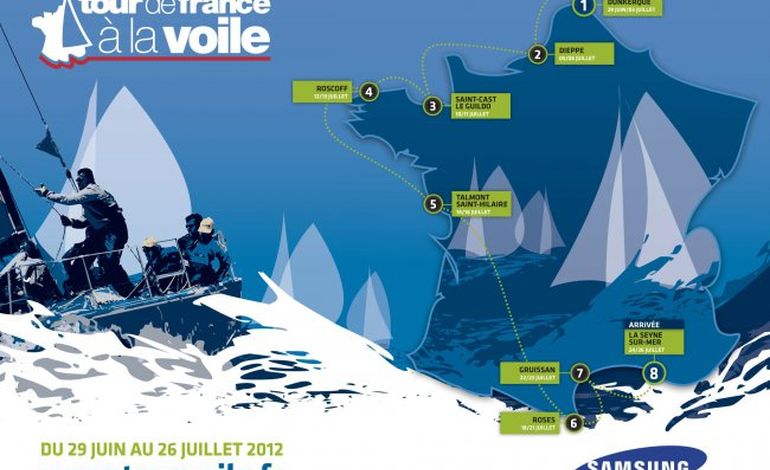 Tour de France à la Voile : Troussel s'impose à Deauville