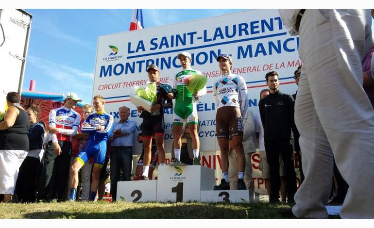 Julien GUAY gagne la Saint-Laurent à Montpinchon. PHOTOS VIDEOS
