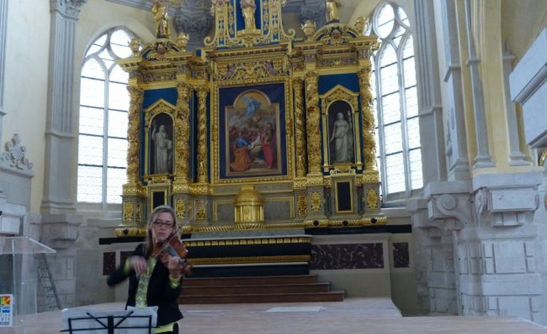 Rouen : les retables de la chapelle du lycée Corneille brillent de nouveau