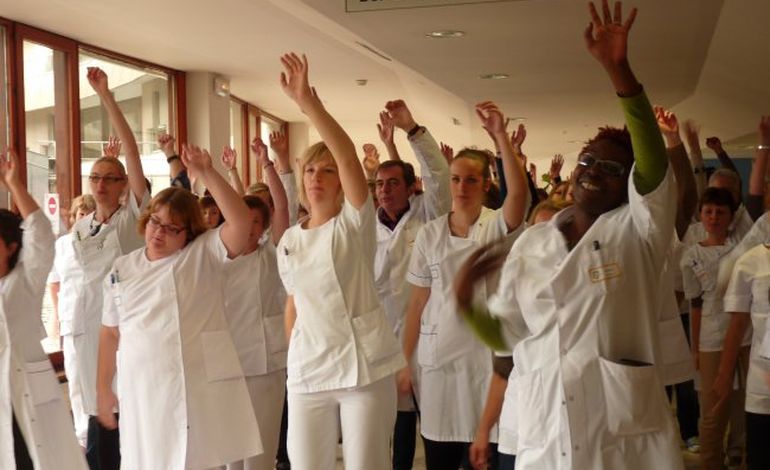 Cherbourg : quand l'hôpital Pasteur se met à danser...