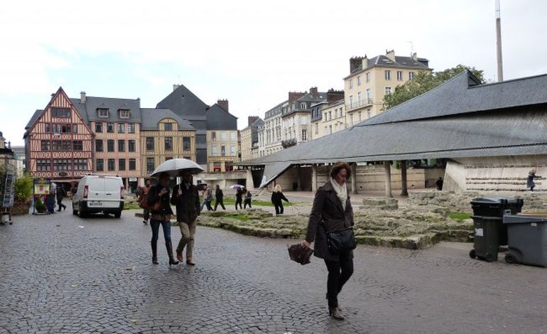 Rouen : la place du Vieux Marché a mauvaise presse