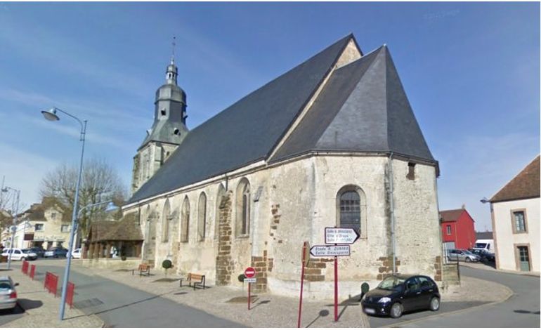 Début d'incendie dans l'église de Tourouvre
