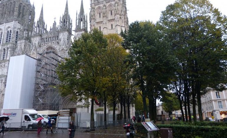 Rouen : les étourneaux ne décollent plus de la cathédrale
