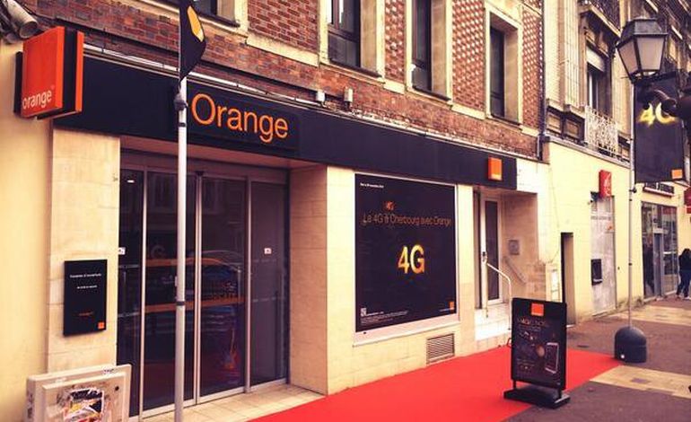 Orange lance la 4G à Cherbourg