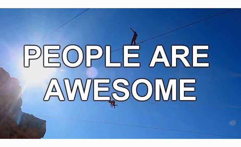 Déconnectez avec la nouvelle vidéo "People Are Awesome" 