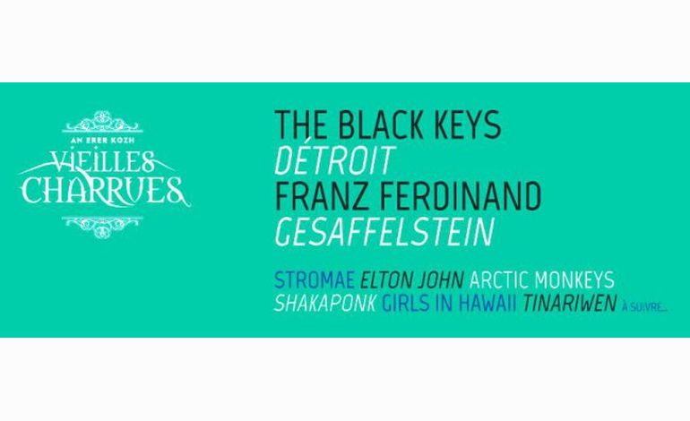 The Black Keys, Détroit, Franz Ferdinand et Gesaffelstein au Vieilles Charrues 2014 