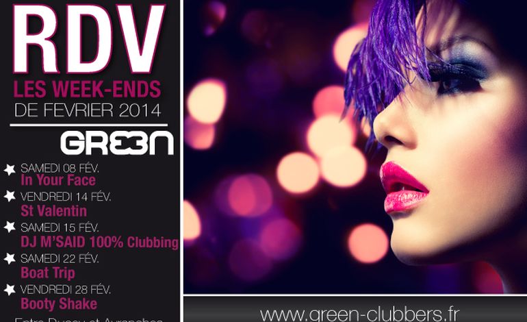 Soirée "In Your Face" au Green Clubbers 