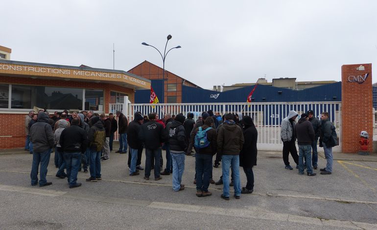 Cherbourg : la production des CMN bloquée