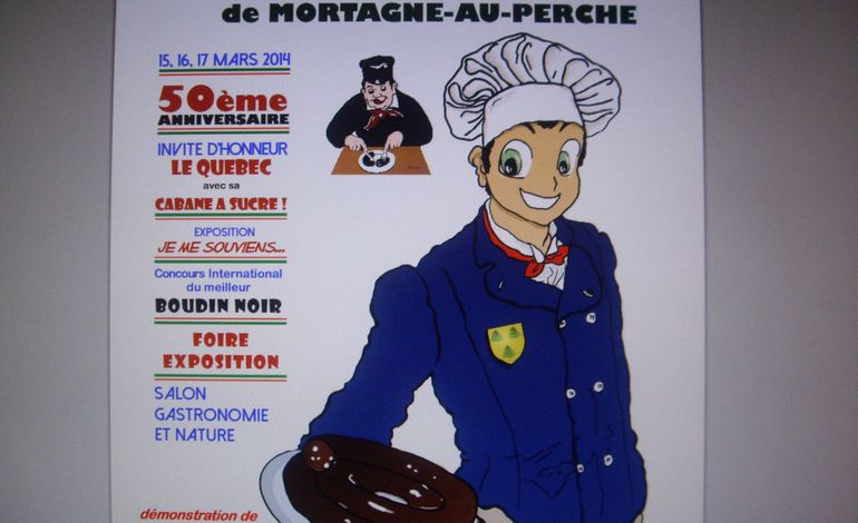 Cinquantième édition de la Foire au Boudin à Mortagne-au-Perche