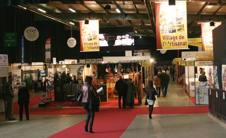 76540. Rouen : le Village de l'artisanat ouvre ses portes dans le hall 4 du Parc Expo