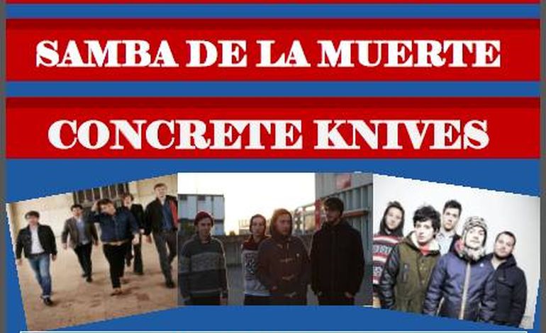 The Lanskies, SAmBA De La mUERTE et Concrete Knives au BBC pour la bonne cause