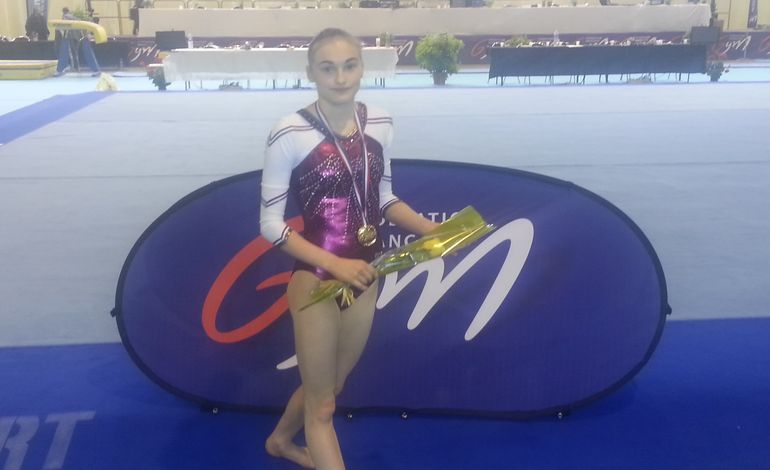 76540. Une adolescente Rouennaise championne de France de gymnastique