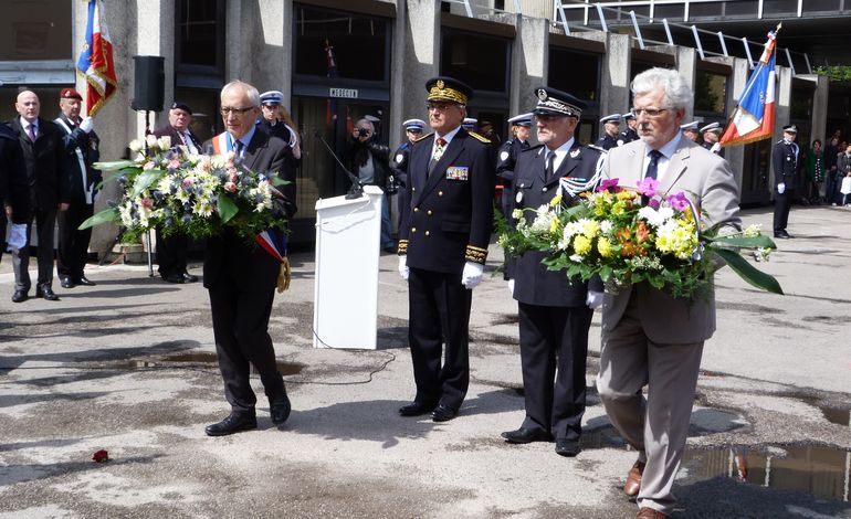 Rouen : La cérémonie des policiers morts pour la France 