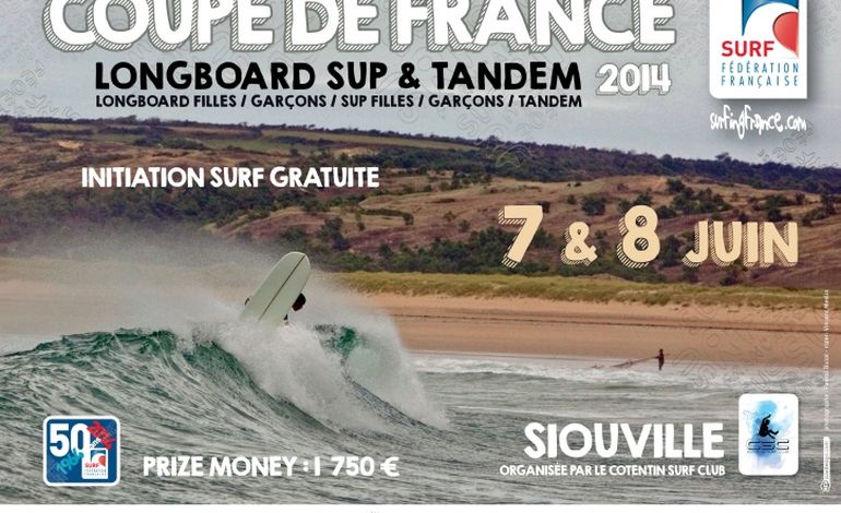 La Coupe de France de longboard SUP et tandem les 7 et 8 juin à Siouville