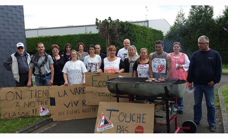 Les parents de l’école La Varende, à Condé sur Noireau, restent mobilisés