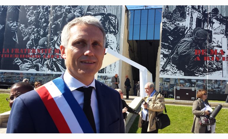 70e : la réaction du maire de Caen après la première cérémonie d'hommage aux civils français