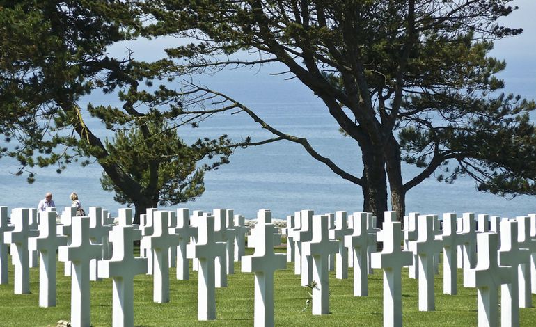 14165. Arrivé à saturation : le cimetière américain de Colleville-sur-Mer fermé ! 